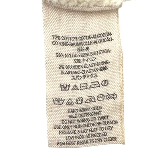 Free People Women's Blogger Favorite Ottoman Ribbed Tunic Sweater S Ecru Cream - Picture 9 of 12